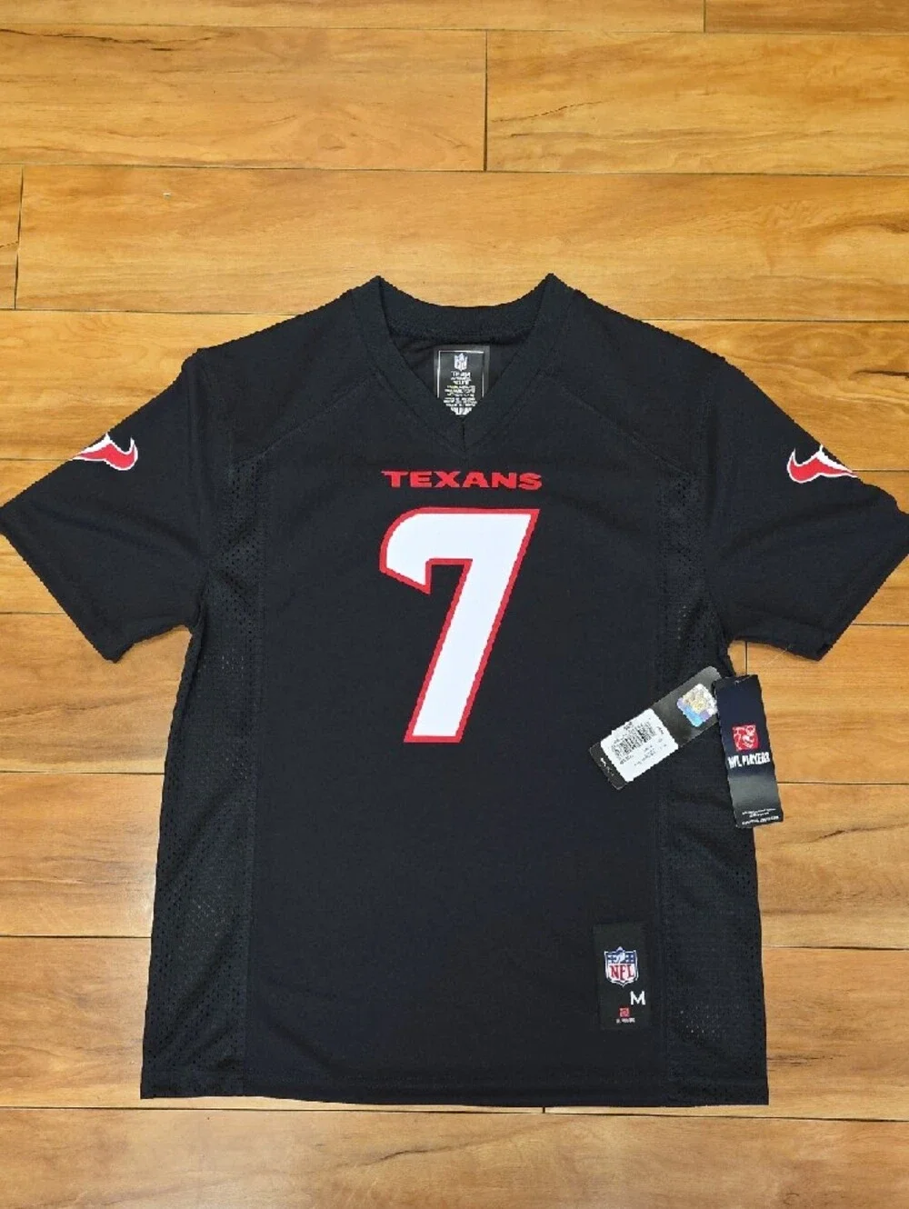 NEW C.J. Stroud N Houston Texans Football Game Jersey Youth M (10/12) Black